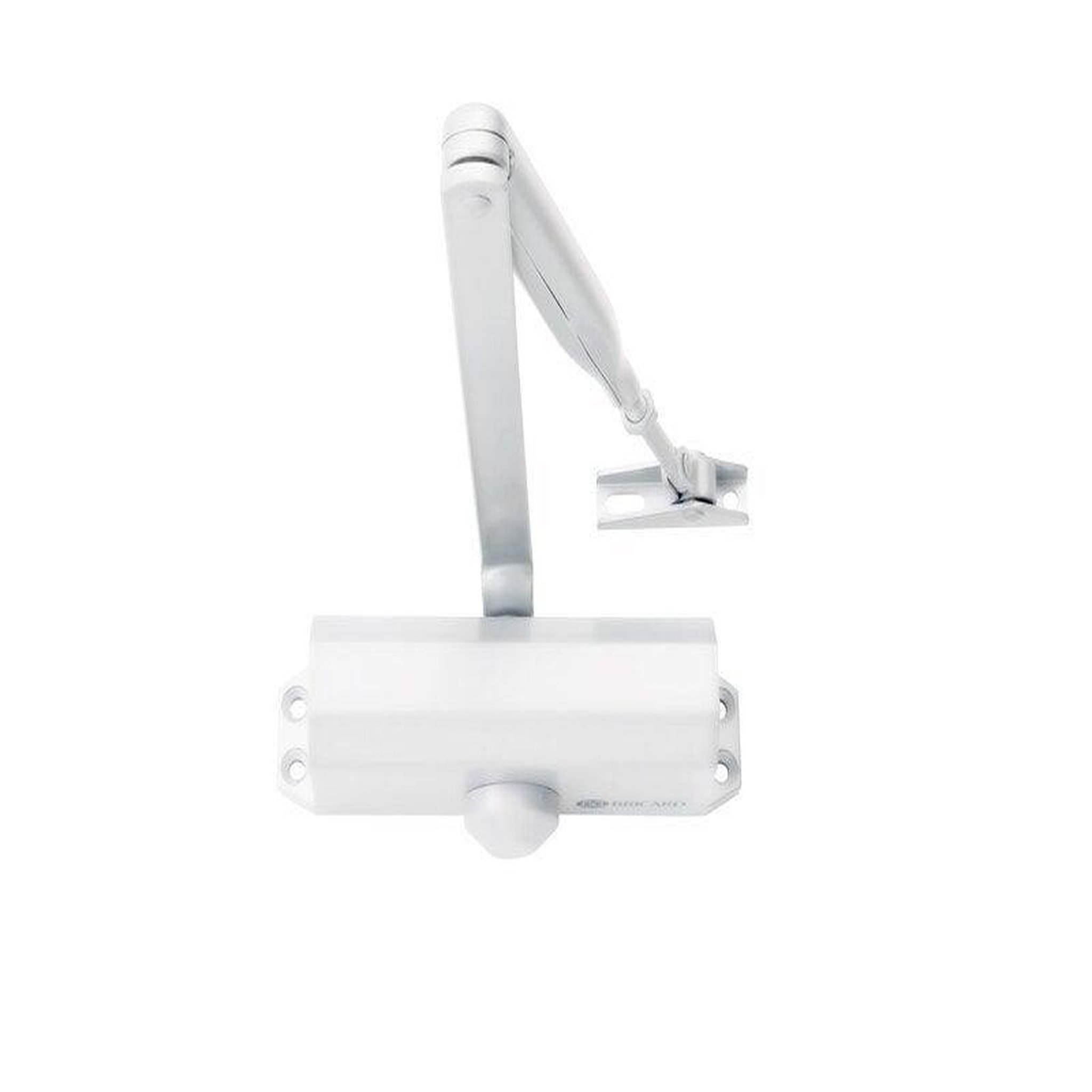 CENTRALE BRICO Ferme-porte a coulisses BRICARD 6100201 Force 3, acier blanc