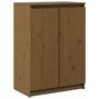 Voir la diapositive 2 : VIDAXL Buffet Marron miel 60x36x84 cm Bois de pin massif