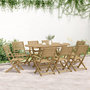 Voir la diapositive 3 : VIDAXL Chaises pliables de jardin lot de 6 bois massif d'acacia