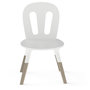 Voir la diapositive 3 : Set enfant 1 table 2 chaises blanc LINIA