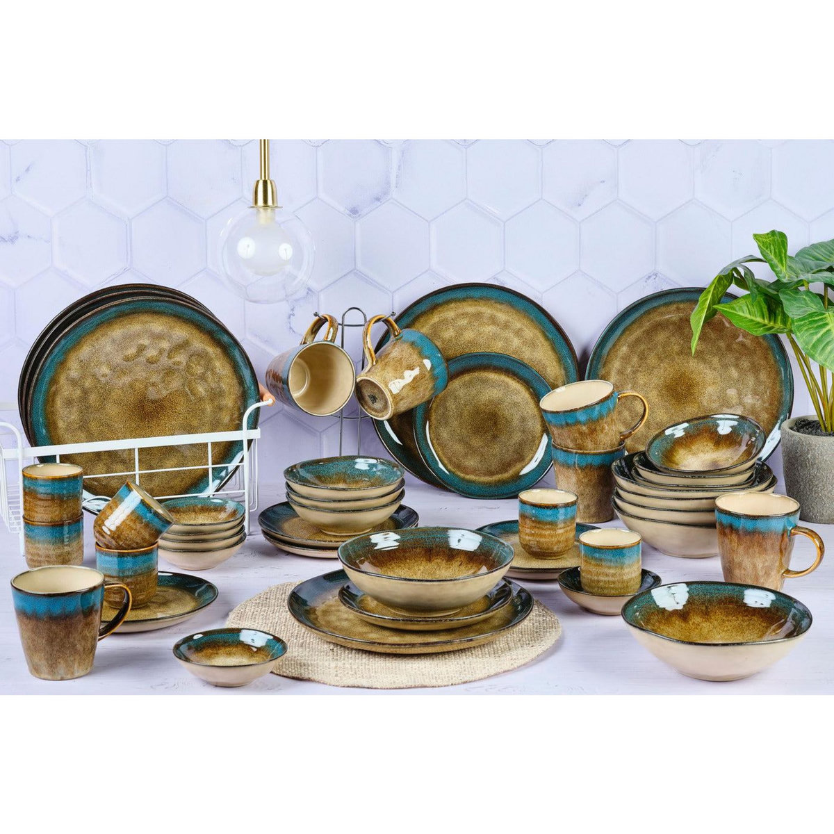 BJORN Service Complet ISLAND - 42 pièces - Terre et mer