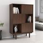 Voir la diapositive 3 : IDIMEX Buffet haut SIMONA H 139 cm en bois massif