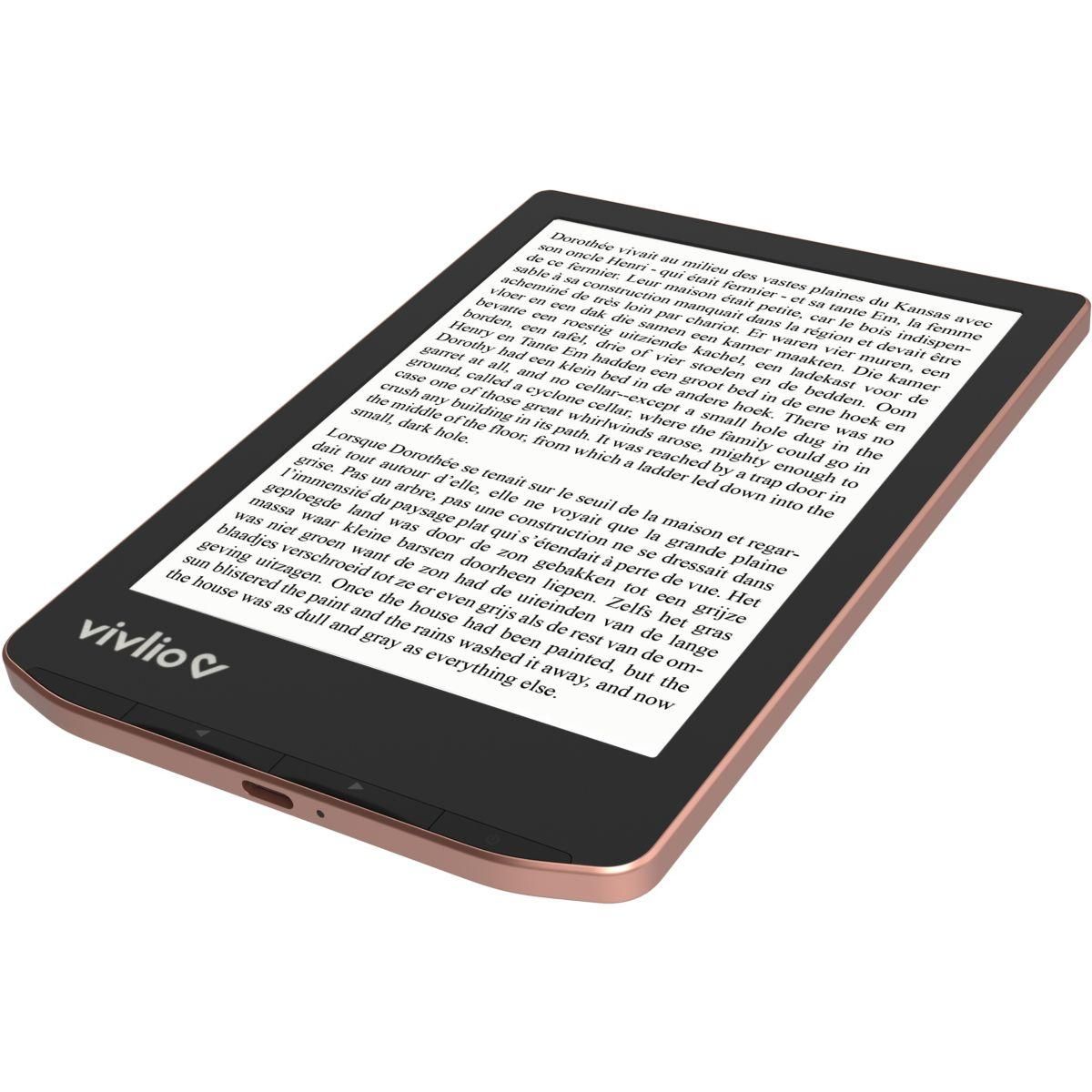 VIVLIO Liseuse eBook LIGHT HD Bronze