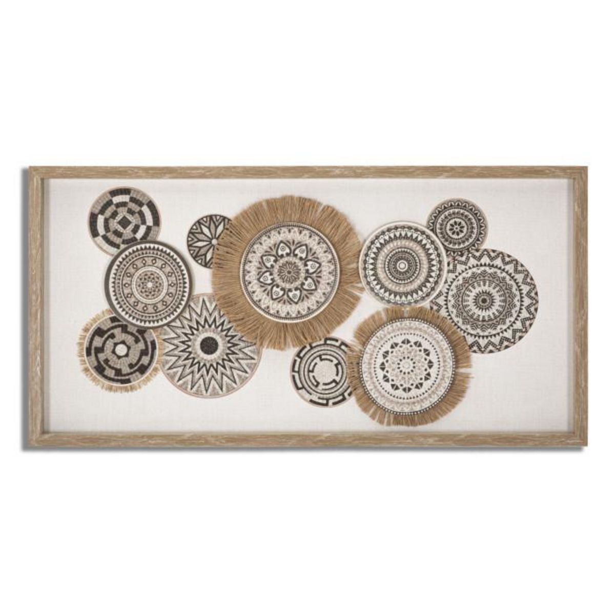 Paris Prix Tableau Imprimé Déco  Marcy  35x70cm Marron