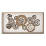 Paris Prix Tableau Imprimé Déco  Marcy  35x70cm Marron