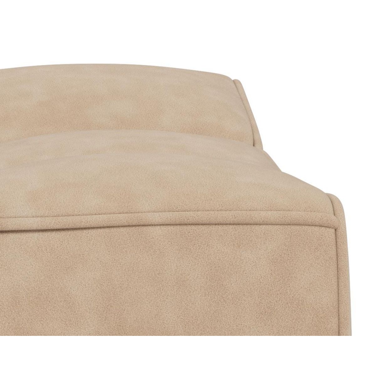 LISA DESIGN Alya - pouf en simili