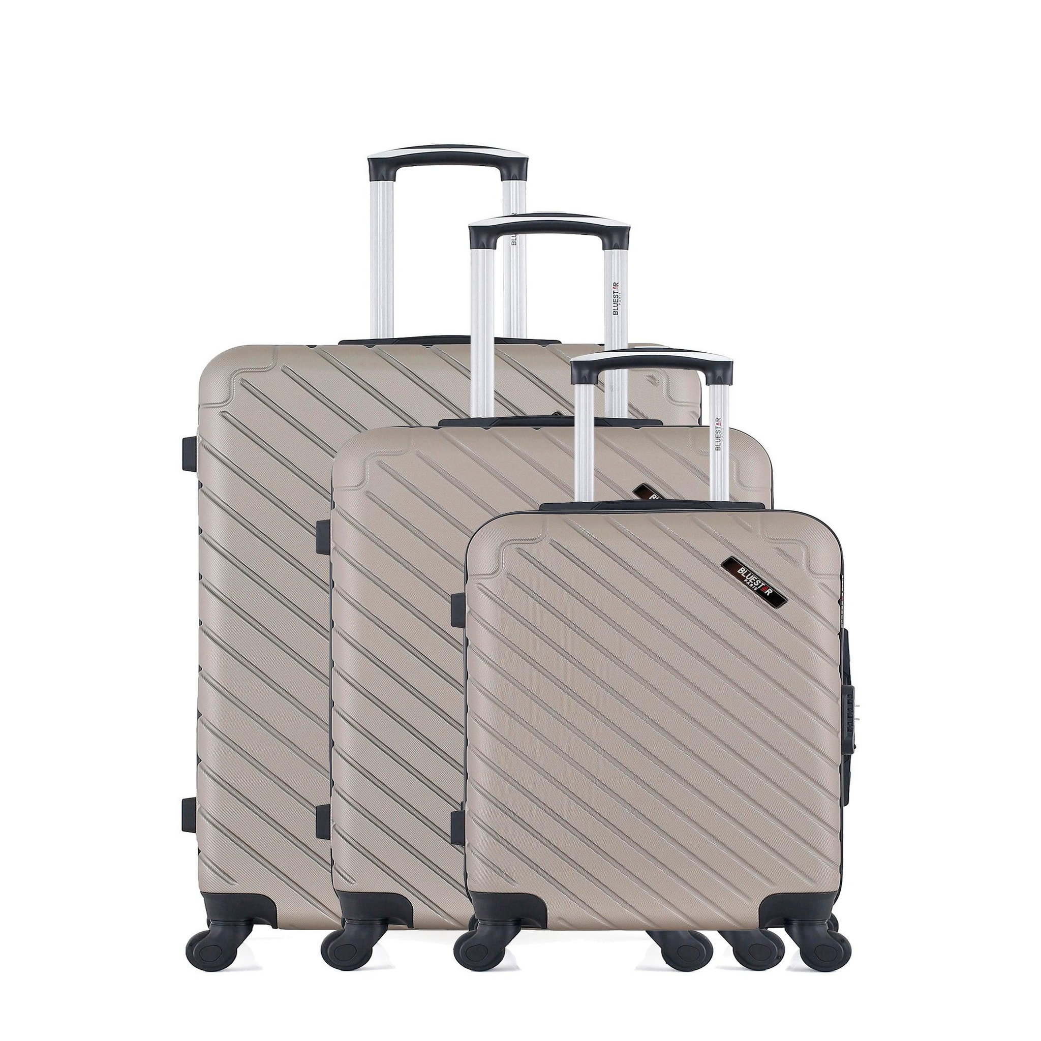 BLUESTAR Bluestar - set de 3 valises cite 75 cm 4 roues