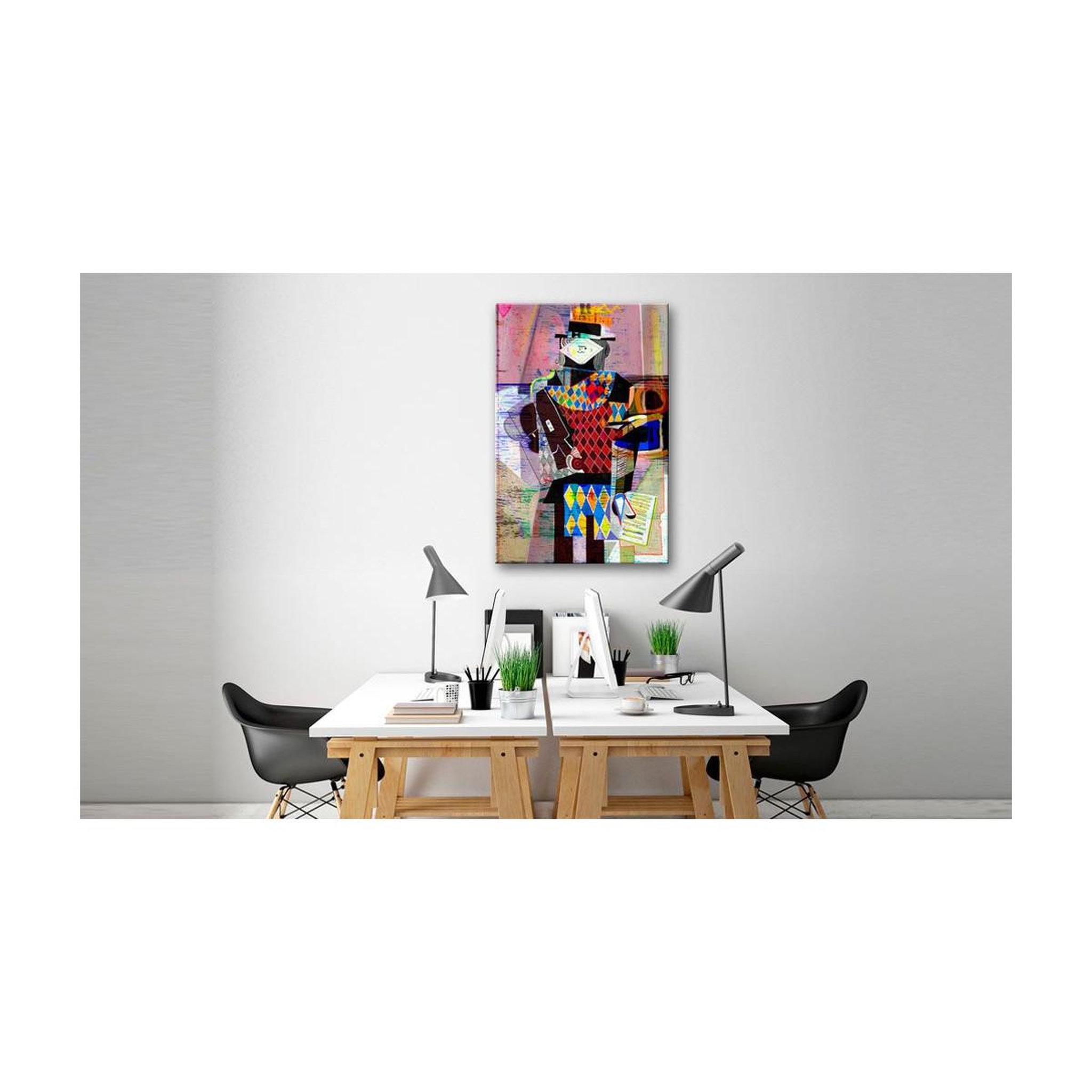 Voir la diapositive 2 : Paris Prix Tableau Imprimé  Mélodie de la Modernité