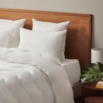 DUNLOPILLO Oreiller Natur'Rev - 40% Duvet - Medium. Coloris disponibles : Blanc