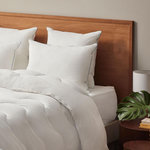 DUNLOPILLO Oreiller Natur'Rev - 40% Duvet - Medium. Coloris disponibles : Blanc