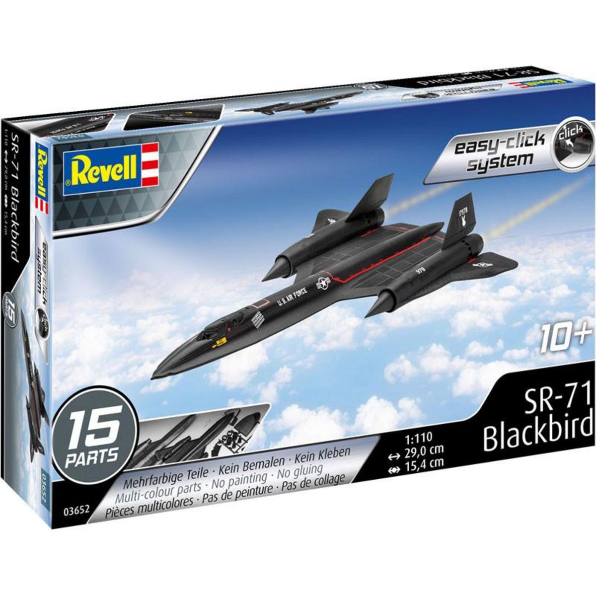 Revell MAQUETTE EASY CLICK BLACKBIRD REVELL REL63652