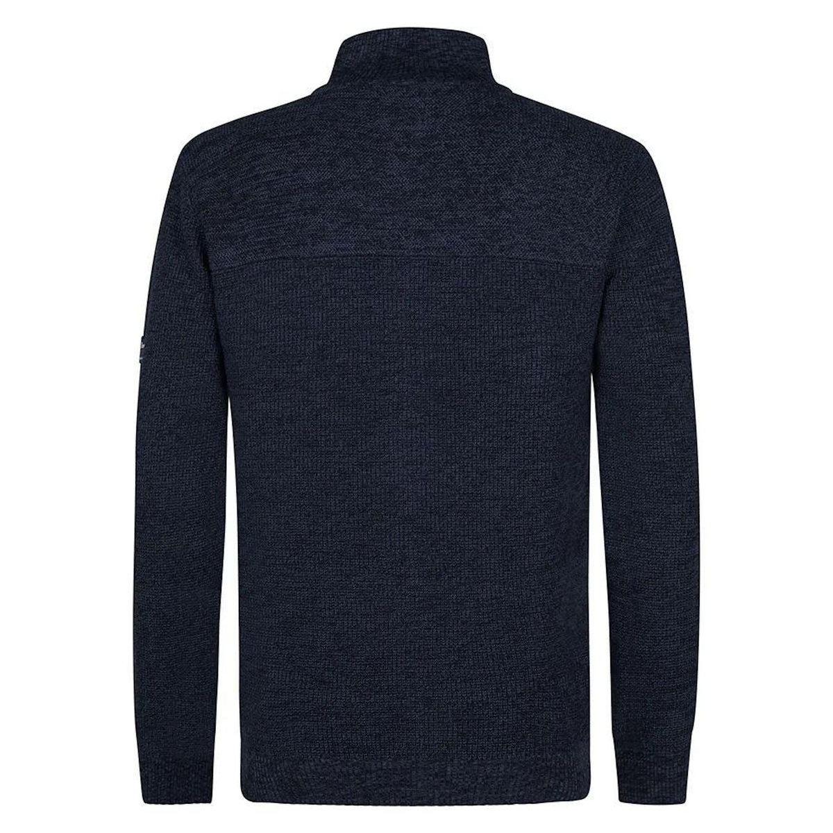 Petrol Industries Sweat Zippé Marine Homme Petrol Industries Collar