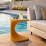 Voir la diapositive 5 : Paris Prix Table d'Appoint Design  Ibiza  52cm Moutarde