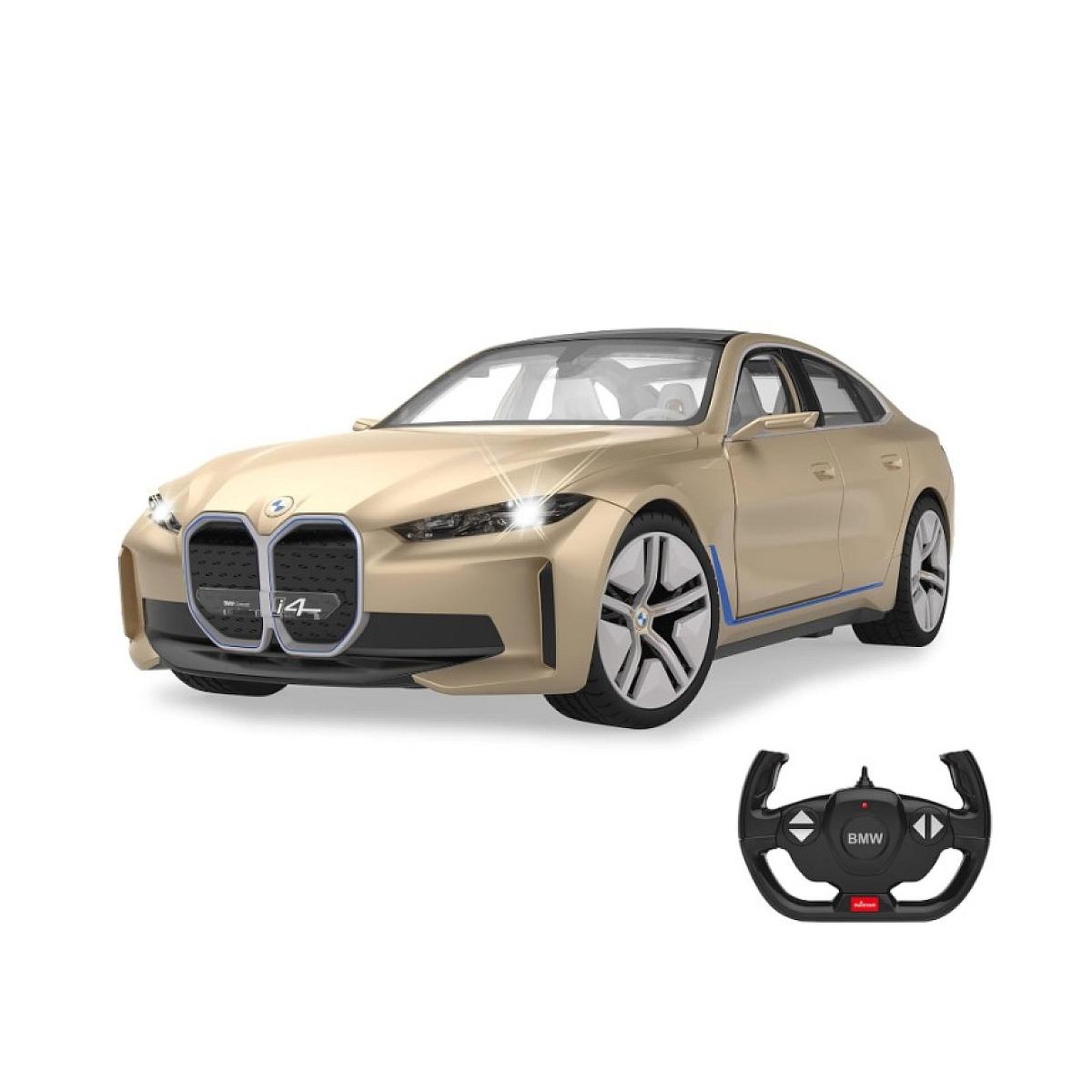 Jamara Voiture télécommandée BMW i4 Concept 1:14 or 2,4GHz