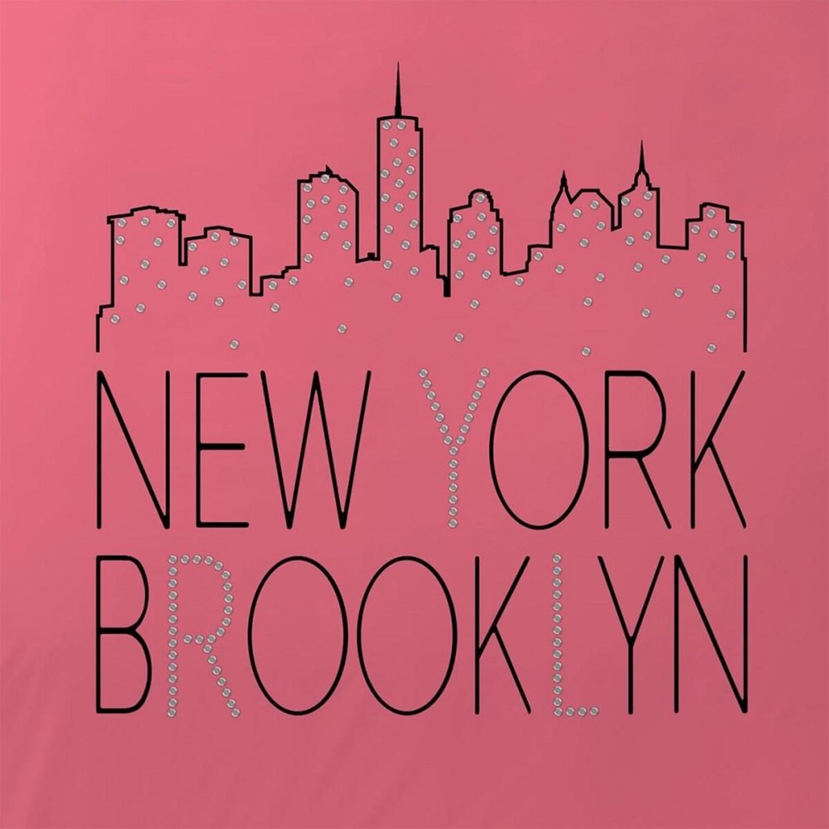 Dourev Housse de couette 240x220 Brooklyn + 2 taies coton 52 fils