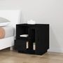 Voir la diapositive 4 : VIDAXL Tables de chevet 2 pcs Noir 50x34x50 cm Bois de pin massif