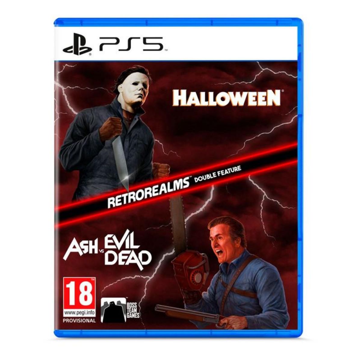 PREMIUM Halloween & Ash vs Evil Dead Retro Realms Double Feature PS5
