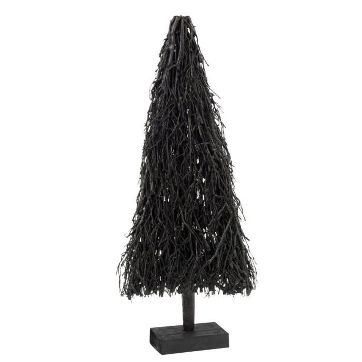 Paris Prix Sapin de Noël en Bois à Poser  Branches  90cm Noir