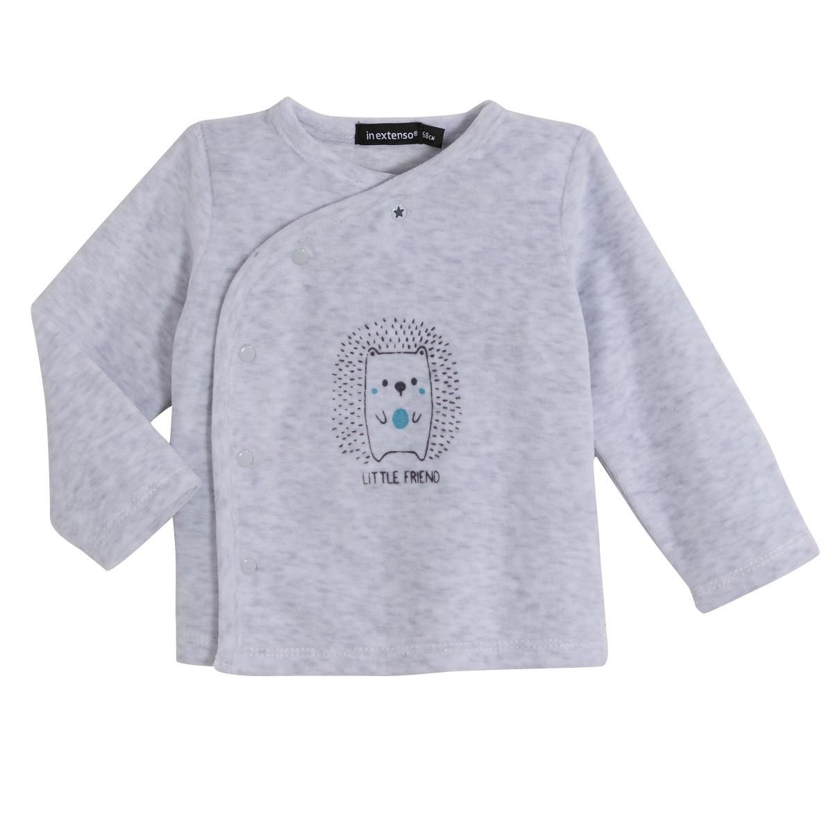 IN EXTENSO Brassiere velours bébé garçon