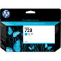 Voir la diapositive 2 : HP HP Ink No 728 HP728 HP 728 Cyan (F9J67A)