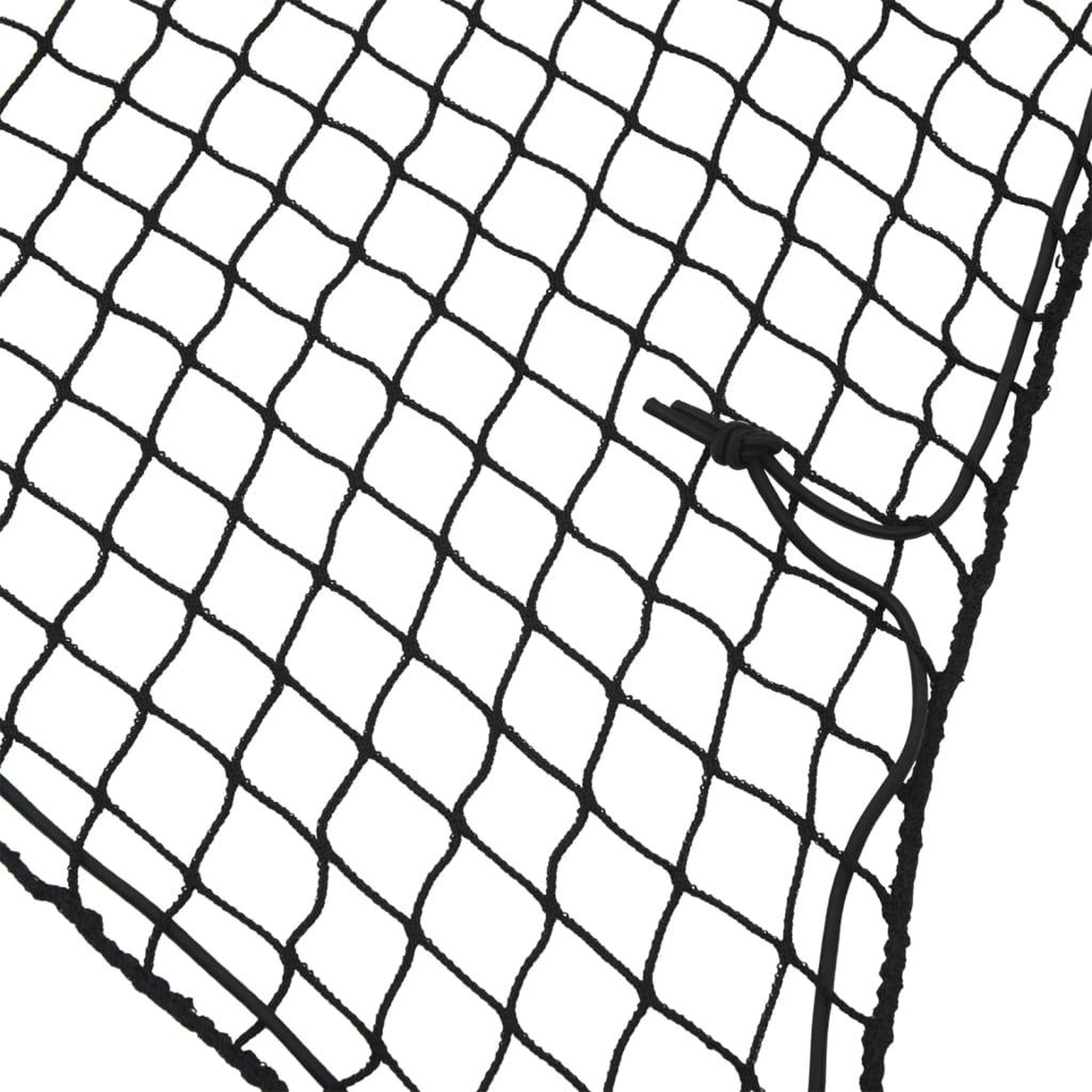 Voir la diapositive 3 : VIDAXL Filet pour remorque avec corde elastique noir 4,5x2,5 m PP