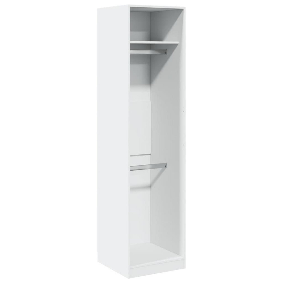 VIDAXL Garde-robe Blanc 50x50x200 cm Bois d'ingenierie