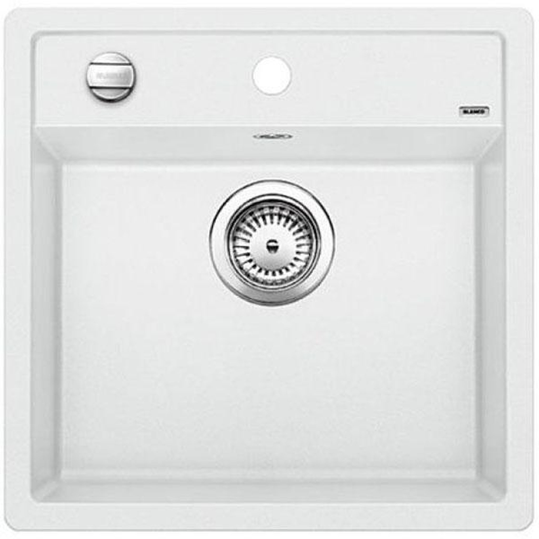 Voir la diapositive 1 : Blanco Evier à encastrer 50cm auto blanc - 518524