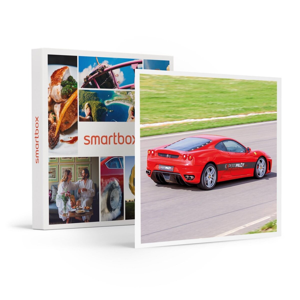 Smartbox 3 tours de circuit au volant d'une Ferrari, Lamborghini Huracan ou Porsche - Coffret Cadeau Sport & Aventure