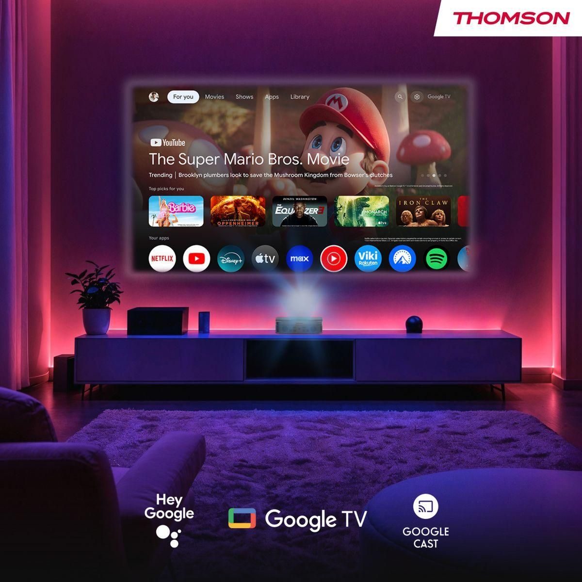 THOMSON Vidéoprojecteur portable SIRIUS PG55B