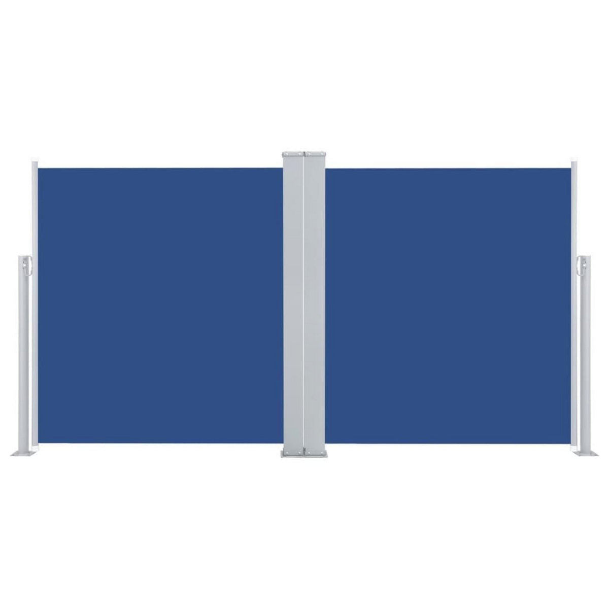 VIDAXL Auvent lateral retractable Bleu 140 x 600 cm