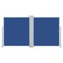 Voir la diapositive 4 : VIDAXL Auvent lateral retractable Bleu 140 x 600 cm