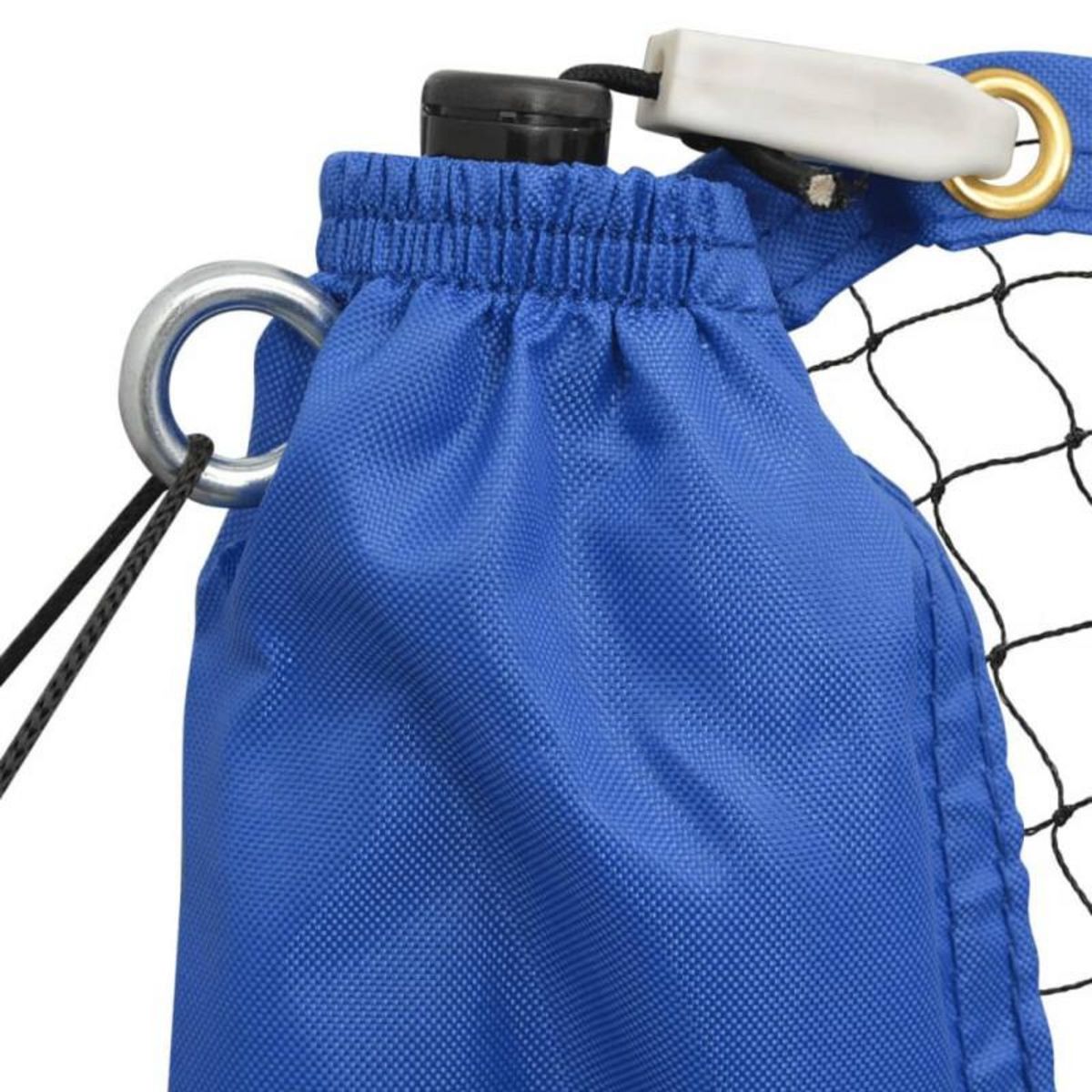 VIDAXL Filet de badminton avec volants 500 x 155 cm