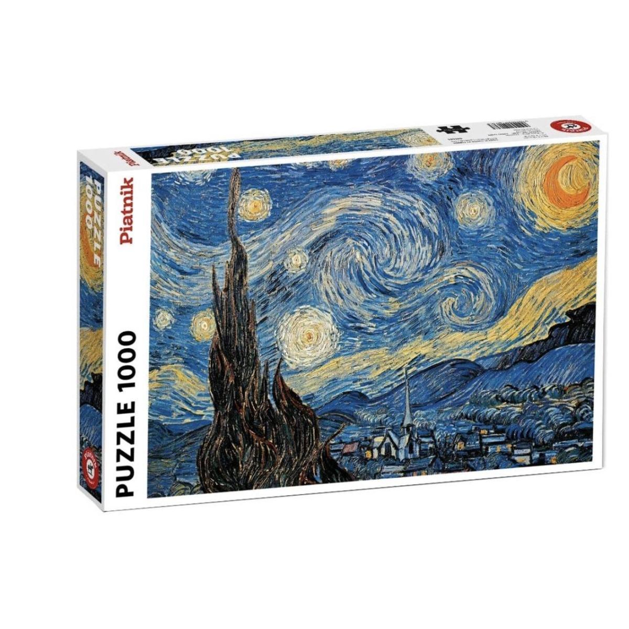 Piatnik Puzzle 1000 pièces - La nuit étoilée Van Gogh
