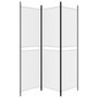 Voir la diapositive 4 : VIDAXL Cloison de separation 3 panneaux Blanc 150x180 cm Tissu