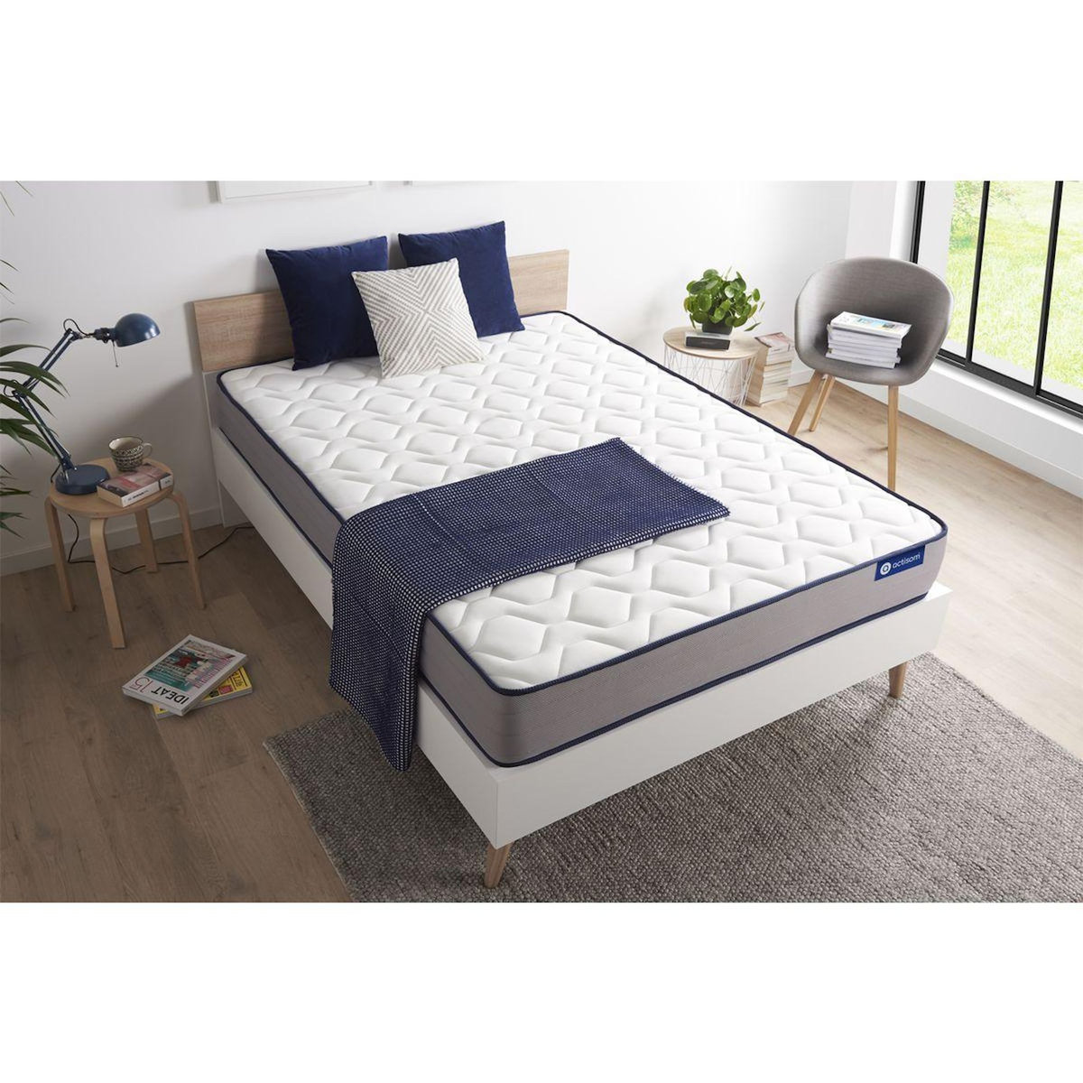 ACTISOM ACTISOM matelas Latex et Mémoire de forme ACTILATEX FORM 180x200 cm 5zones de confort