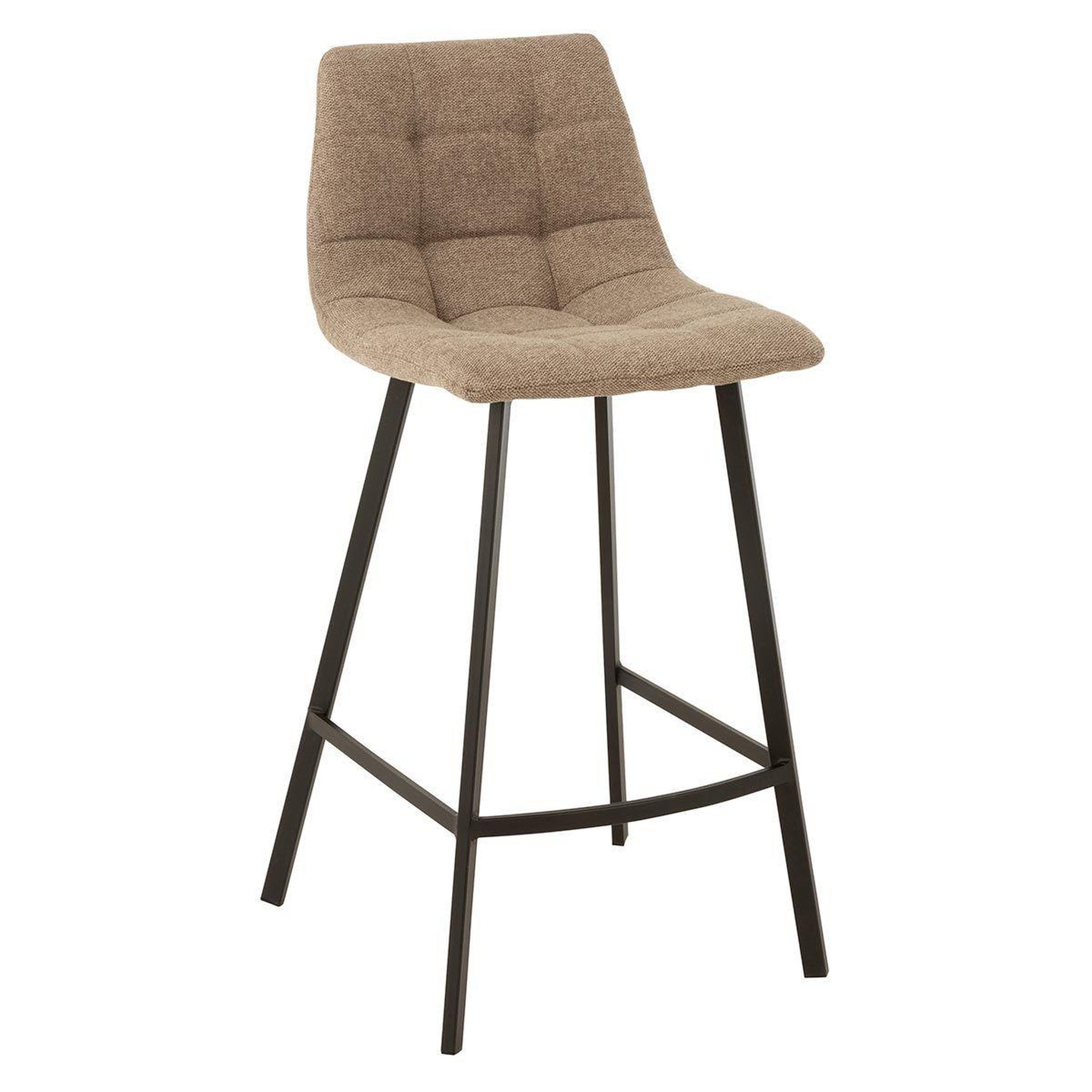 J-LINE Chaise de bar design  stéphane  95cm beige