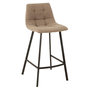 Voir la diapositive 1 : Paris Prix Chaise de Bar Design  Stéphane  95cm Beige