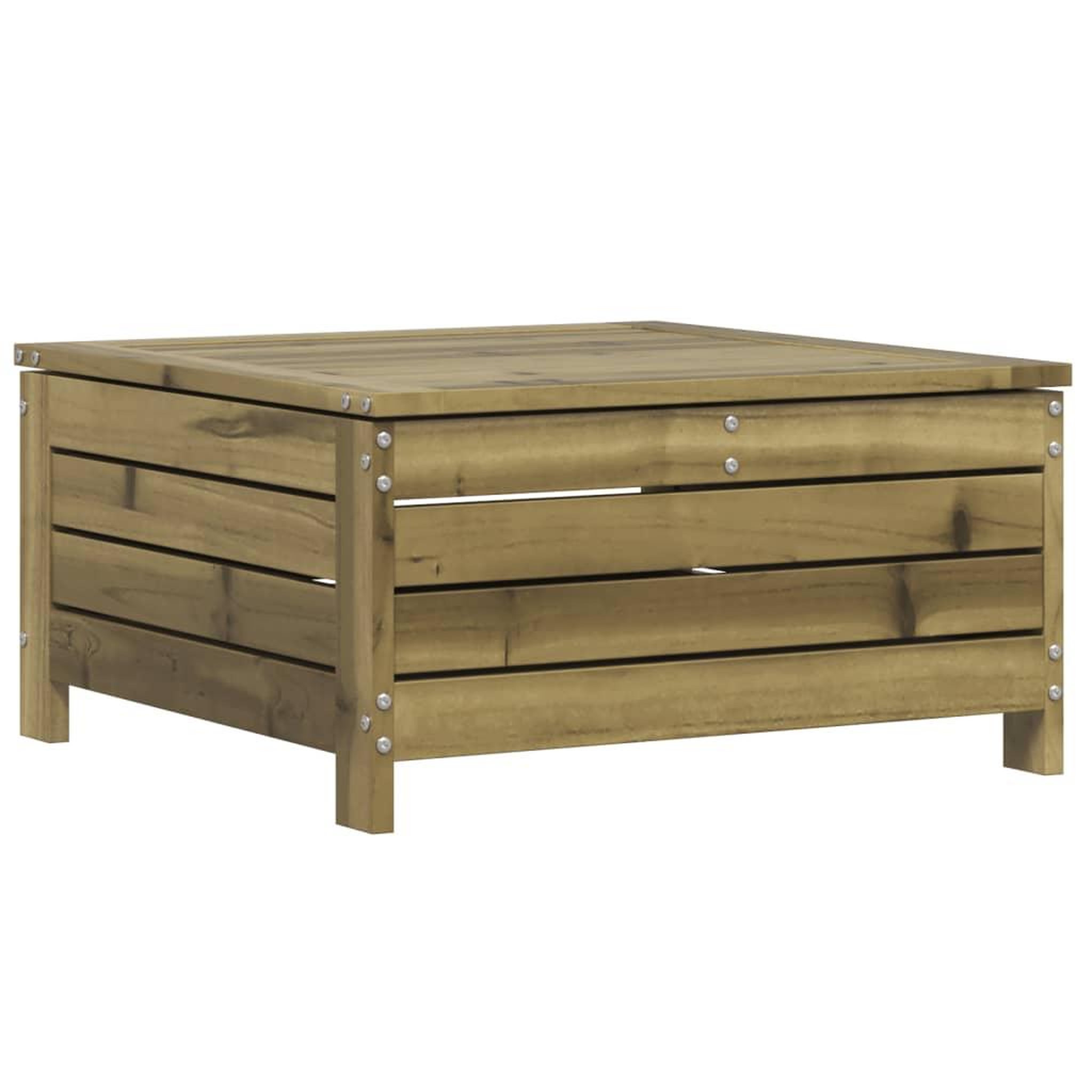 Voir la diapositive 5 : VIDAXL Salon de jardin 3 pcs bois de pin impregne