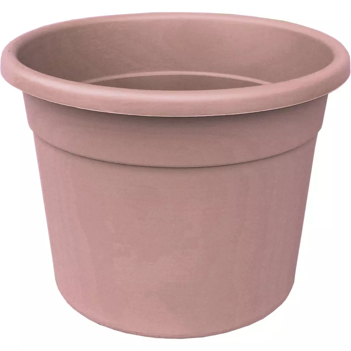 GARDENSTAR Pot en plastique droit - D30cm H23cm - Taupe