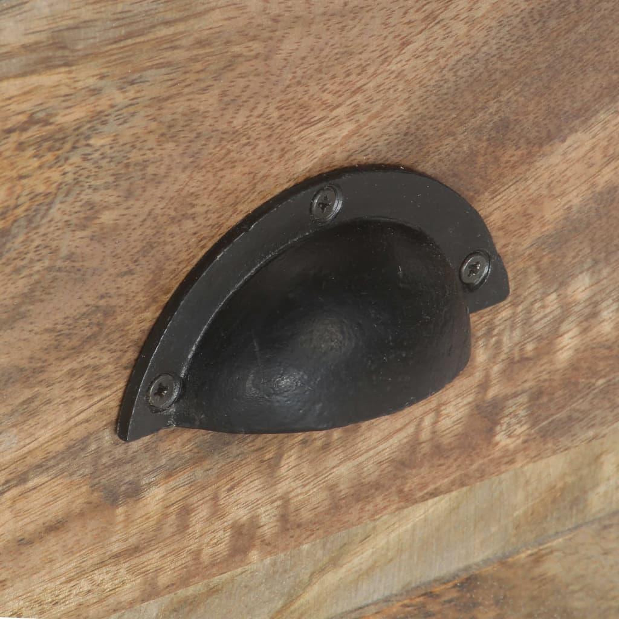 Voir la diapositive 5 : VIDAXL Meuble tv 110x30x50 cm bois massif de manguier
