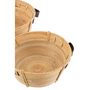 Voir la diapositive 3 : Paris Prix Lot de 3 Coupelles Déco  Anse  44cm Naturel