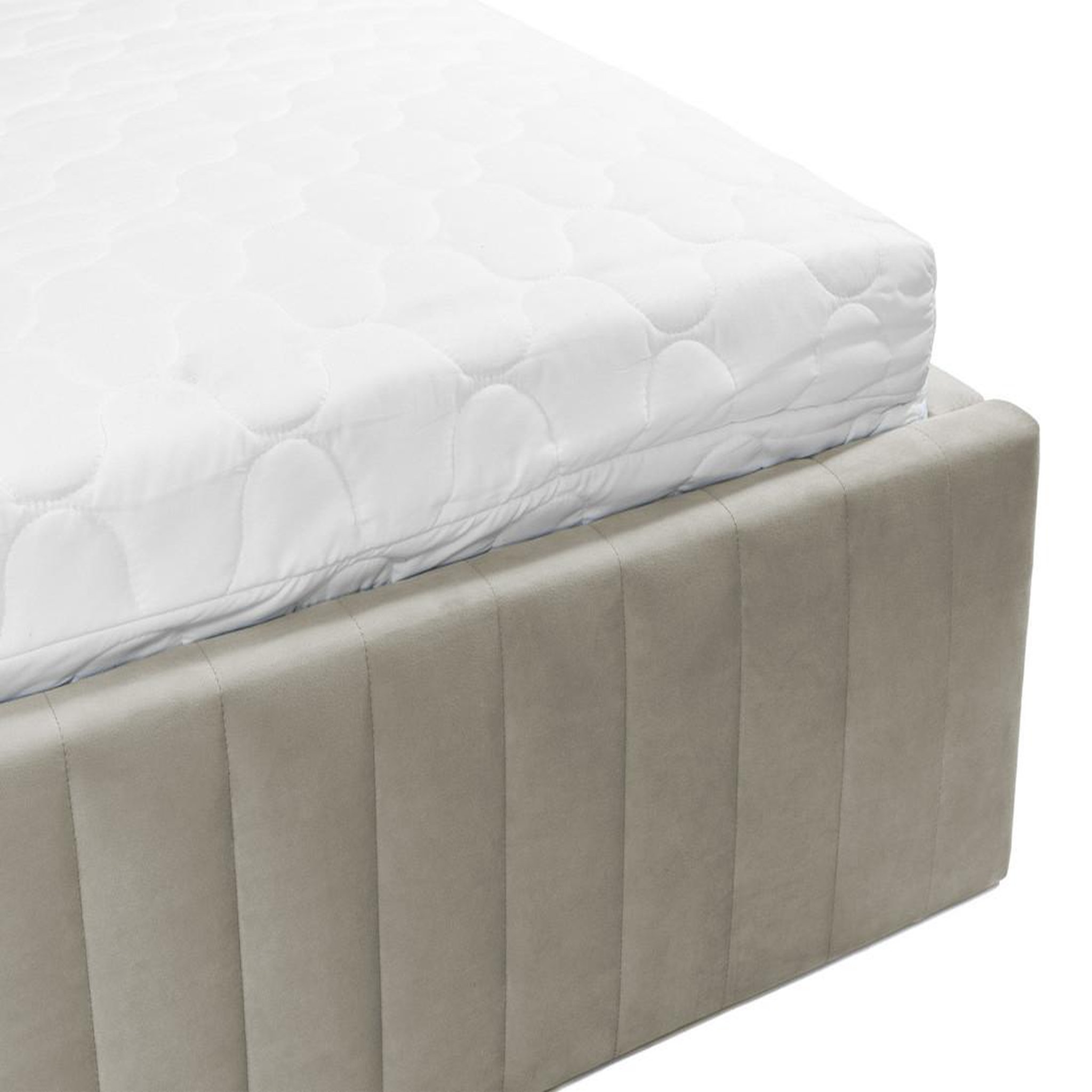 Voir la diapositive 6 : BEST MOBILIER Stuart - lit coffre - 180x200 cm - sommier inclus - en velours
