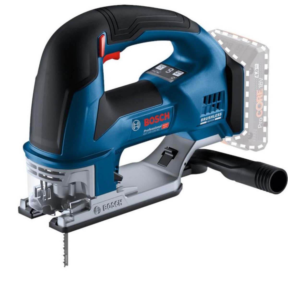 BOSCH Scie sauteuse 18V GST 18V 155 BC (sans batterie ni chargeur) en coffret L BOXX BOSCH 06015B1000