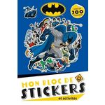 MON BLOC DE STICKERS ET ACTIVITES BATMAN. AVEC PLUS DE 200 STICKERS, XXX