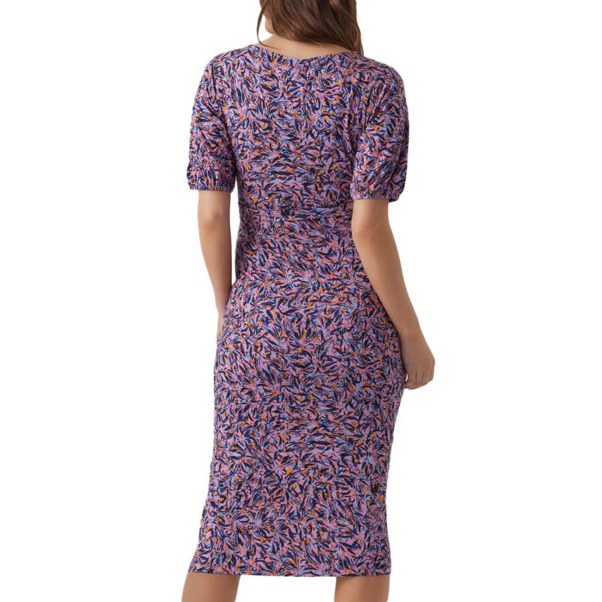 Voir la diapositive 2 : MAMALICIOUS Robe Violette Femme Mamalicious Wanessa