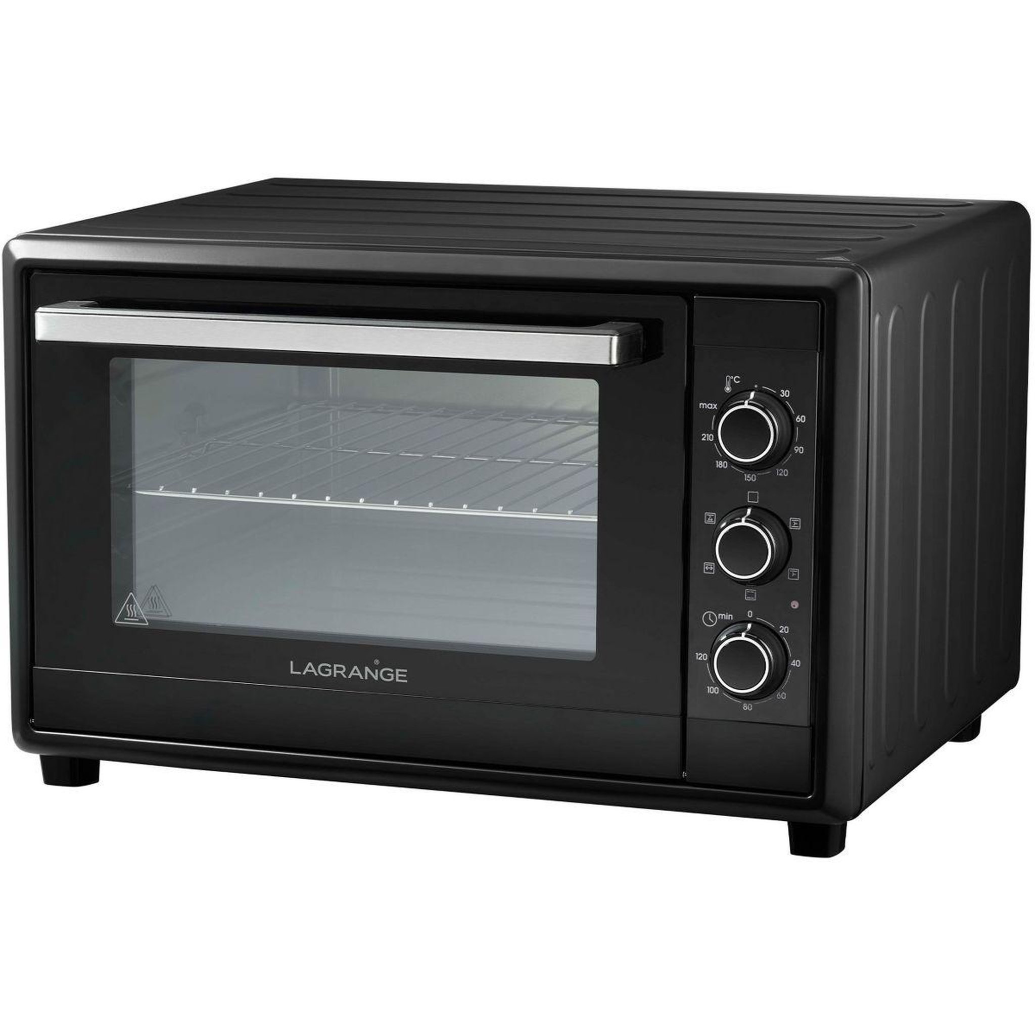 LAGRANGE Mini four 719005 chaleur tournante 55L - 240°C - 120 minutes - Noir