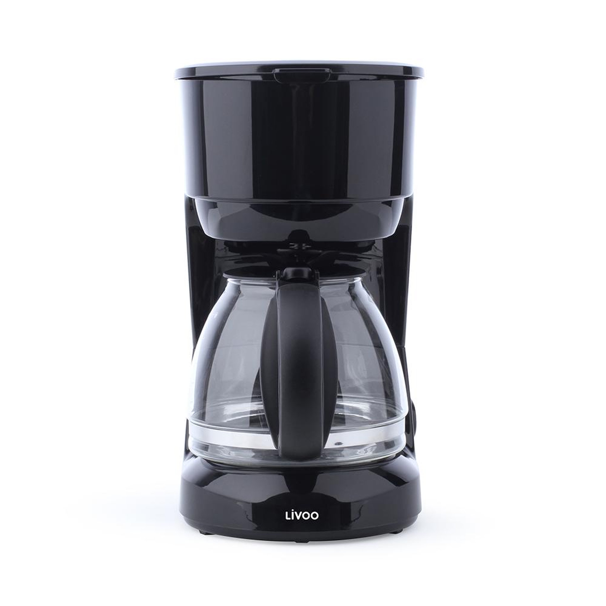 LIVOO Cafetière filtre 6 tasses 600w noir - dod183n