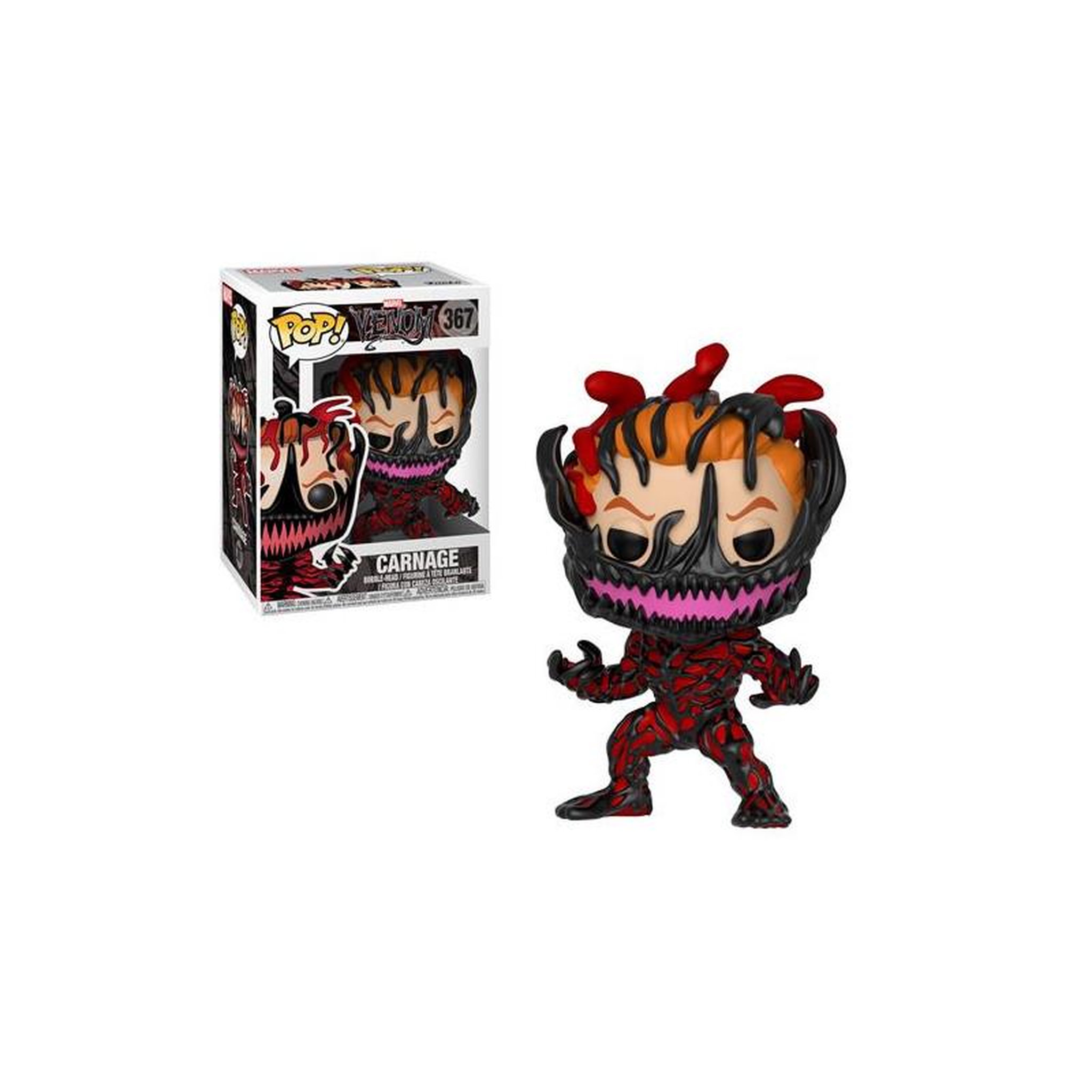 Funko Figurine Funko Pop Bobble Marvel Venom Carnage Cletus Kasady