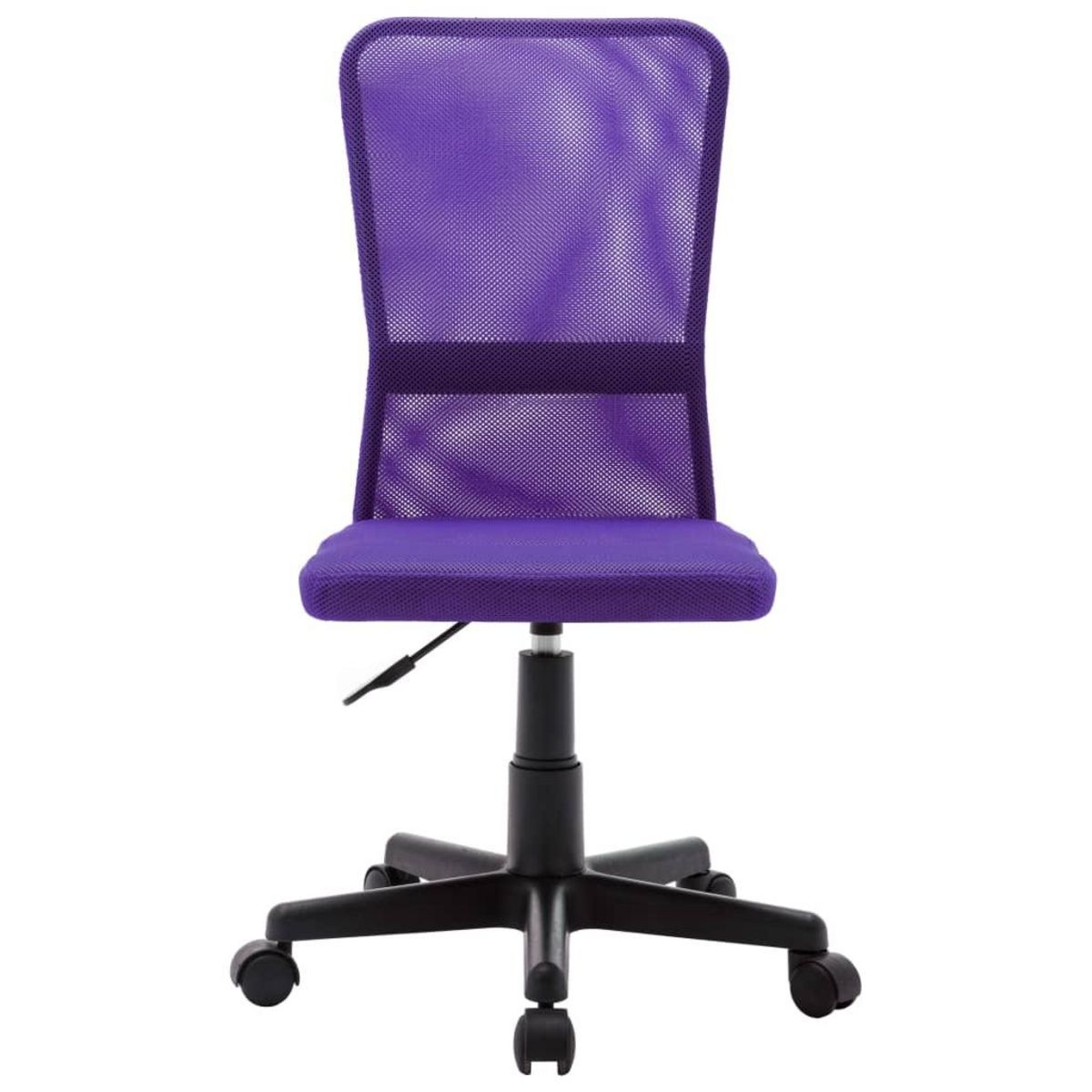 VIDAXL Chaise de bureau Violet 44x52x100 cm Tissu en maille