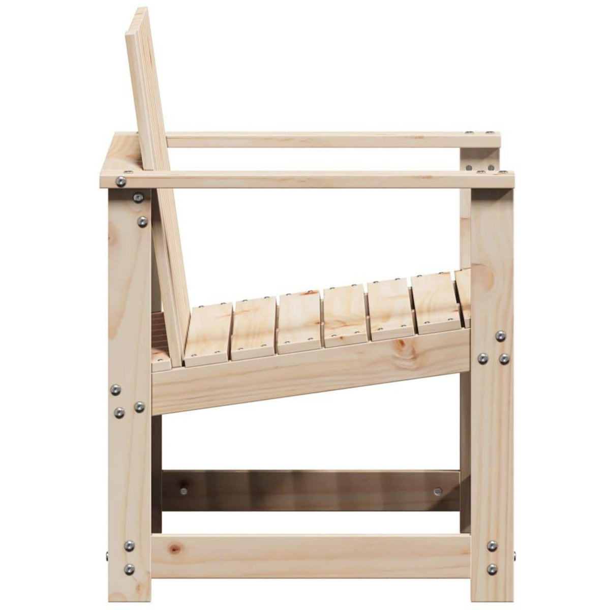 VIDAXL Salon de jardin 3 pcs bois massif de pin